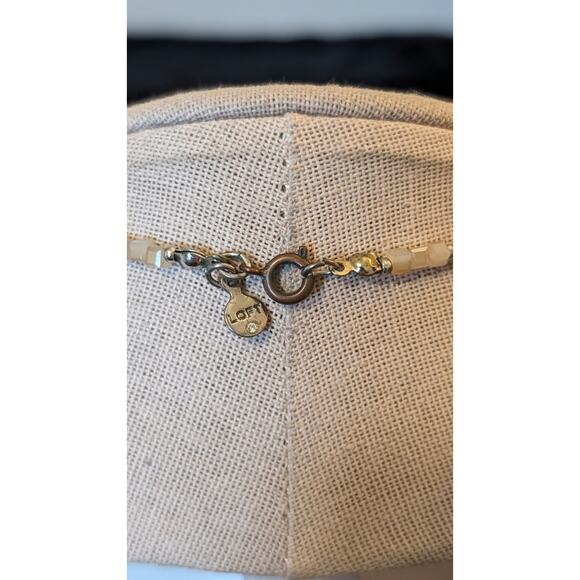 Loft Boho Crystal Beaded Tassel Necklace - Picture 7 of 7